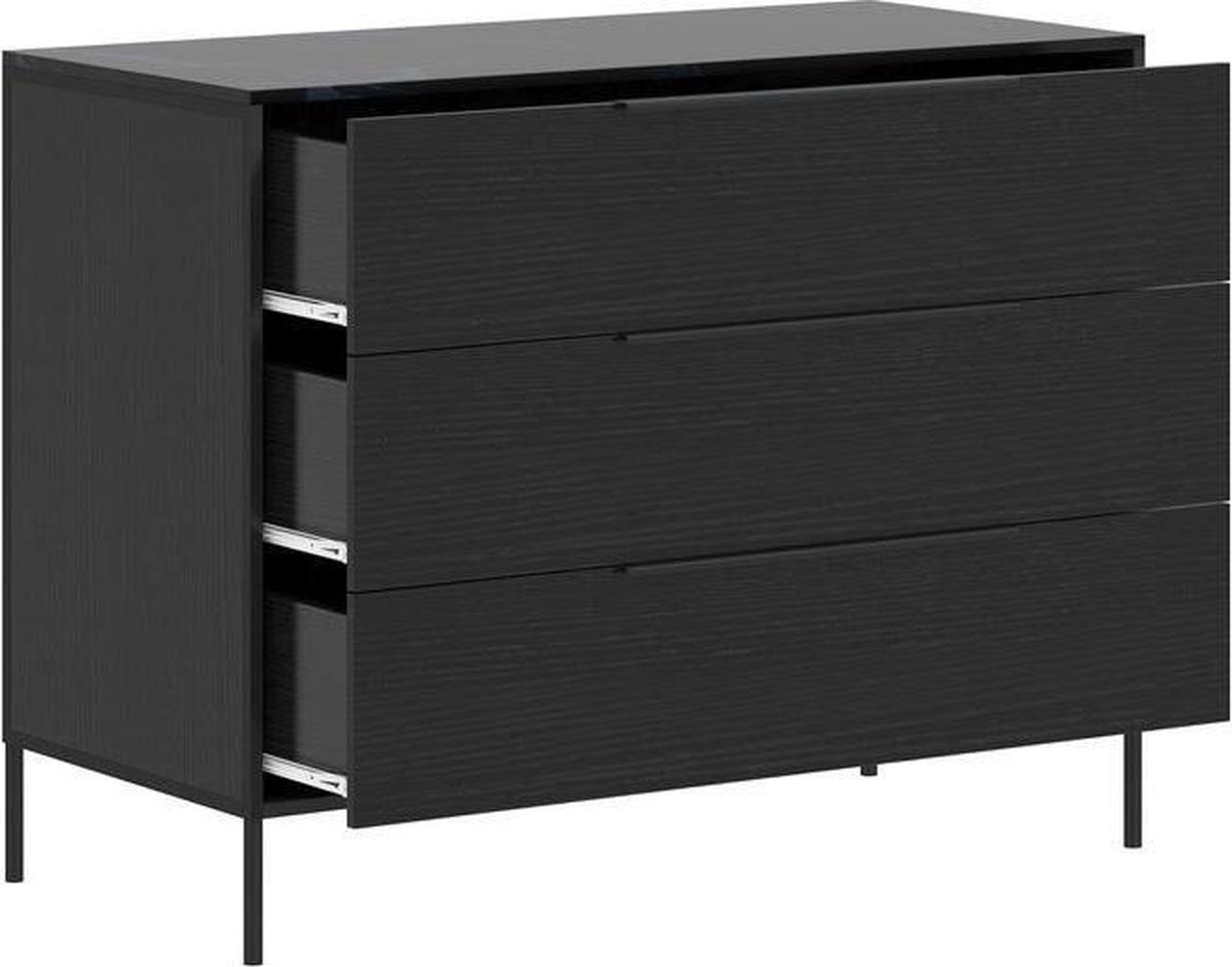 Cabino Commode Marble - Zwart