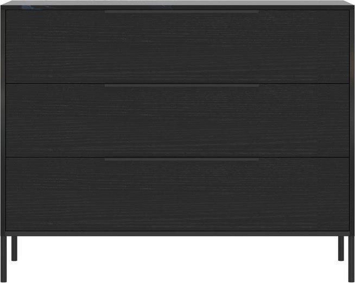 Cabino Commode Marble - Zwart