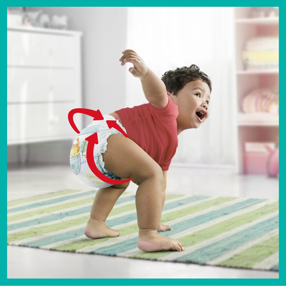 Pampers - Baby Dry Pants - Maat 3 - Maandbox - 192 Luierbroekjes