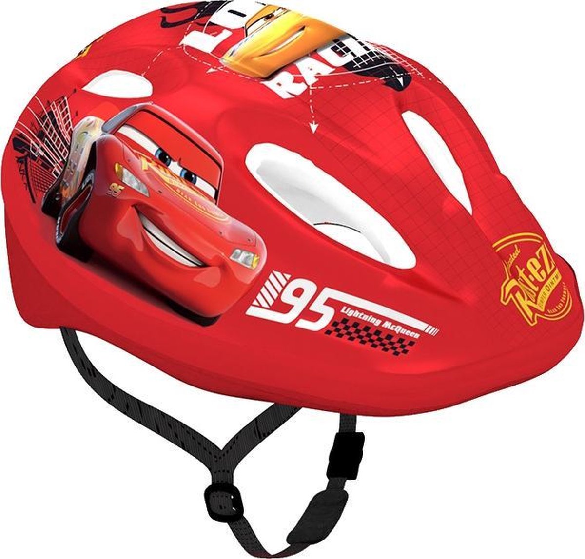 Disney Fietshelm Cars Jongens - Rood
