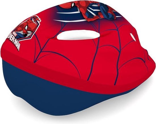 Marvel Kinderhelm Spiderman Jongens Maat 52-56 - Rood