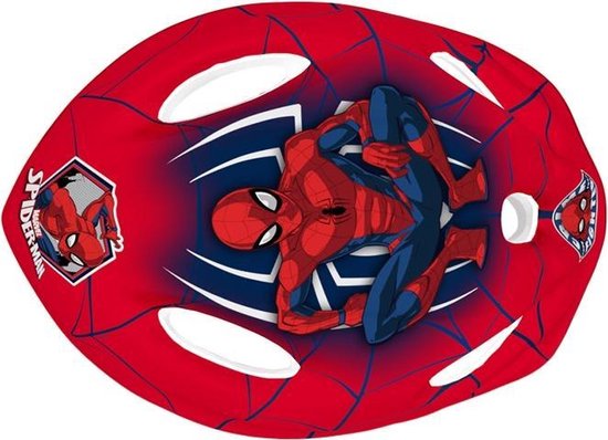 Marvel Kinderhelm Spiderman Jongens Maat 52-56 - Rood