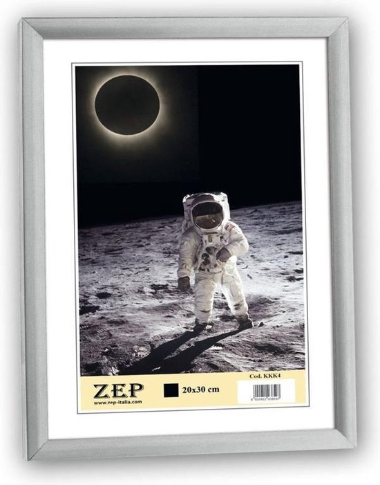 Zep - Kunststof Fotolijst ""New Easy"" Zilver Voor Foto Formaat 40x40 - Kl17