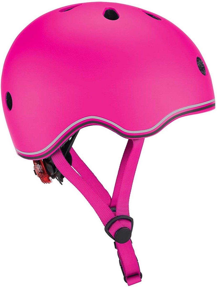 Globber Helm Evo Lights Maat 45/51 Cm - Rosa