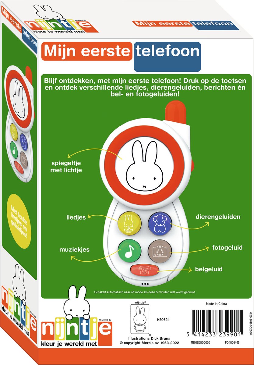 Nijntje Nijn Mijn Eerste Telefoon
