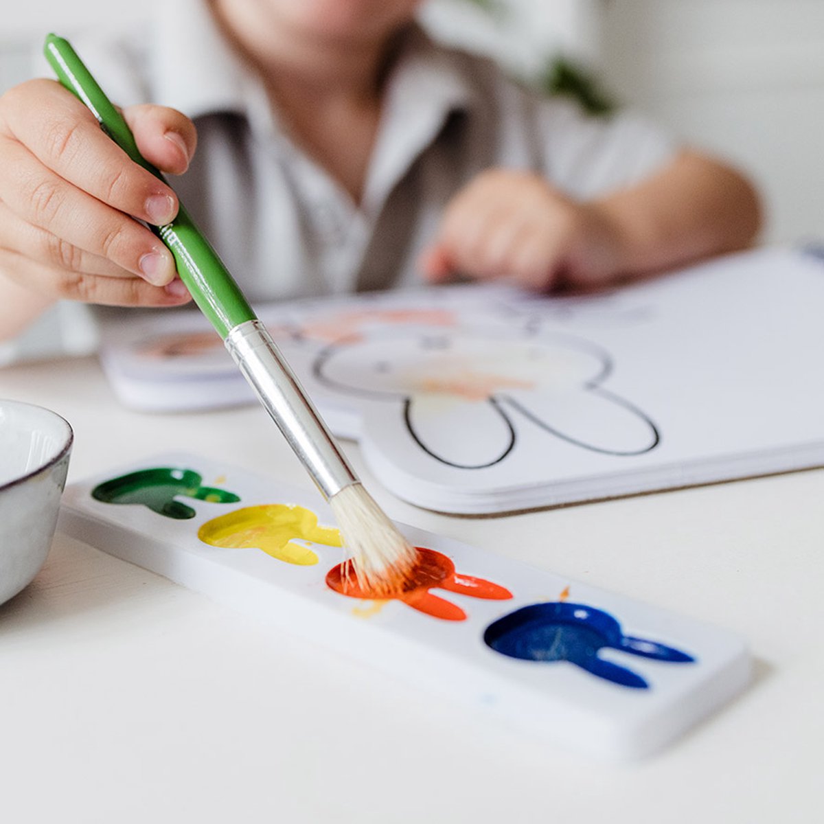 Nijntje Verfblok met Verf en Penseel
