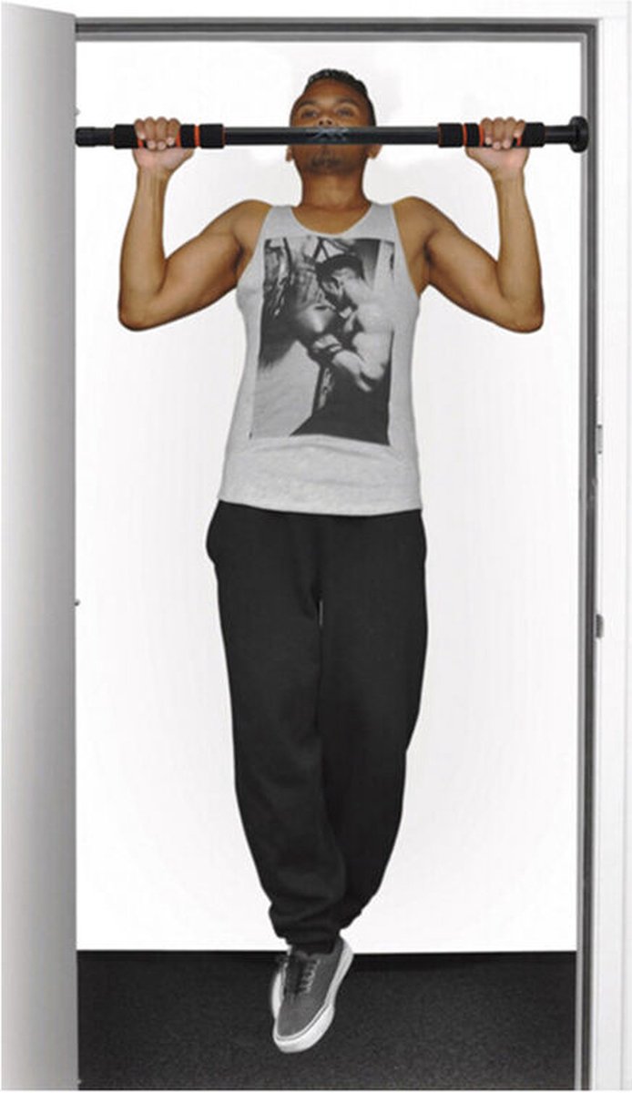 XQ Max Deuroptrekstang Uitschuifbaar 63-95 Cm - Zwart