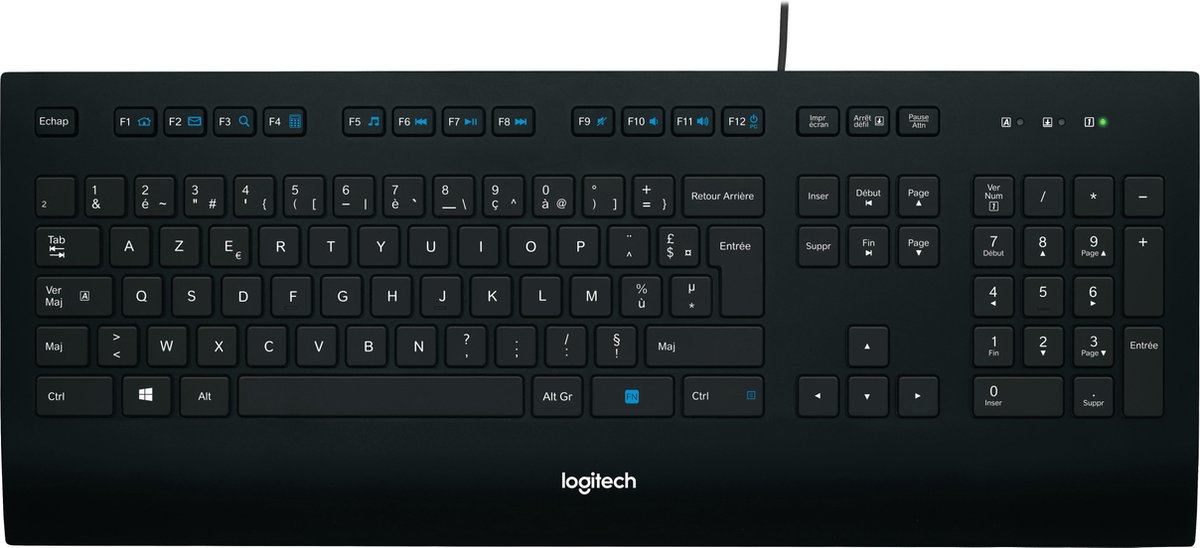 Logitech K280e-toetsenbord - Bedraad