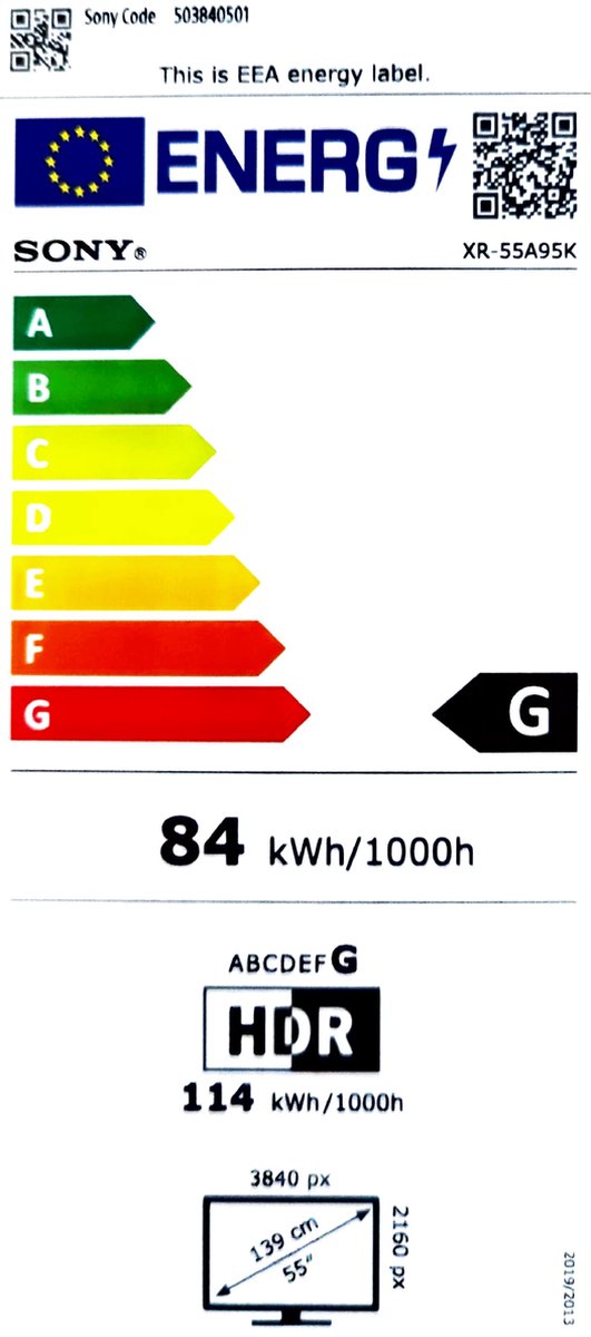 Sony TV OLED - Panasonic XR-55A95, 55 pulgadas, 4K Ultra HD, Android TV, HDR, Dolby Atmos - Zwart