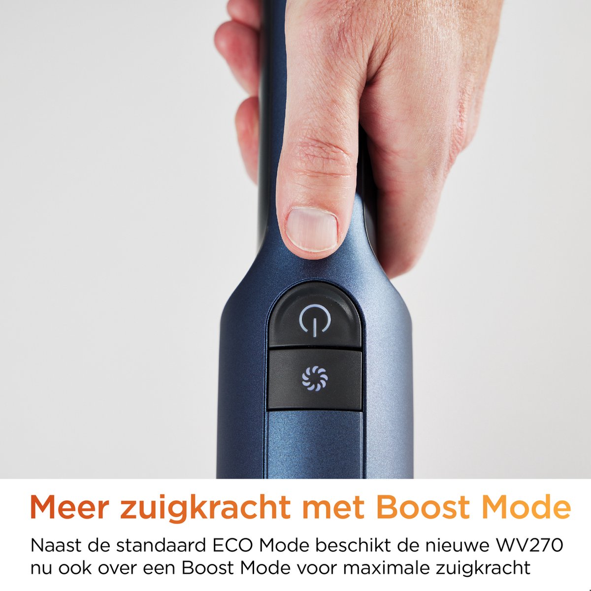Shark Wv270eu Kruimeldief - Snoerloos - Krachtigere Zuigkracht - Incl. Opzetstukken - Blauw
