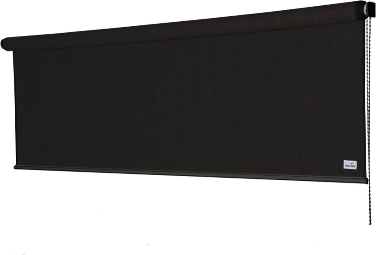 Nesling Rolgordijn B 2.48 X L 2.4 M - Zwart