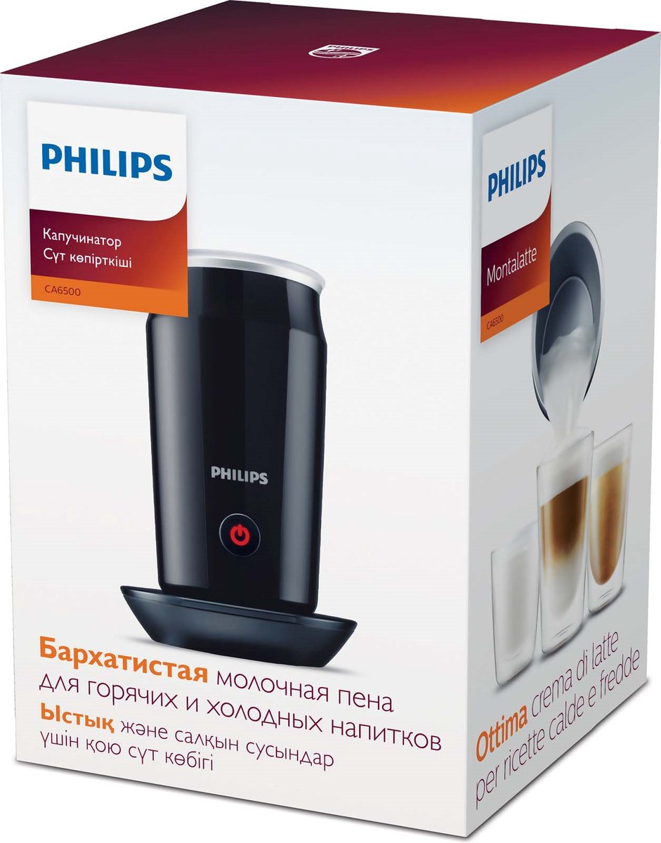 Philips Milk Twister CA6500/63 Melkopschuimer - Zwart