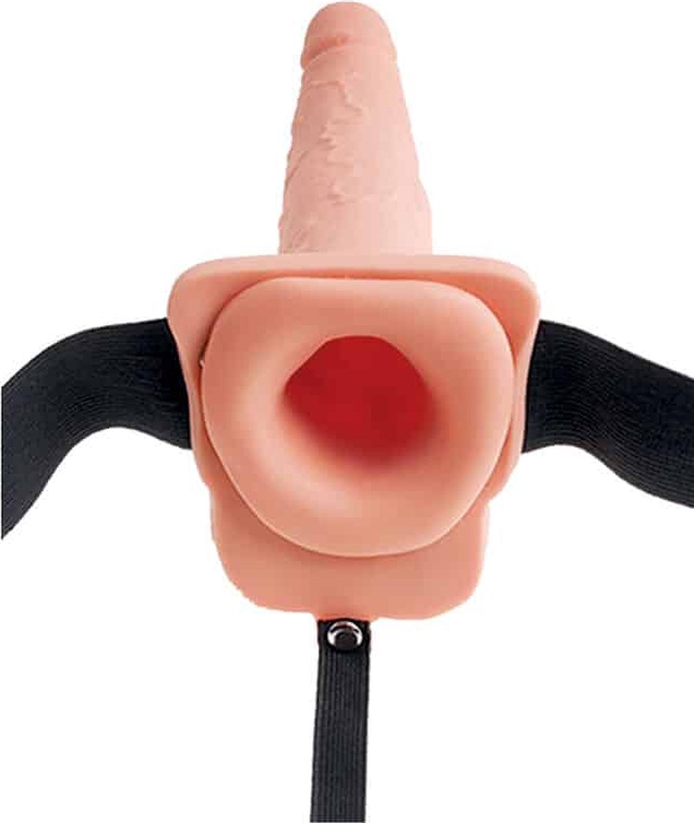 Fetish Fantasies Holle Squirting Strap-On 22 cm - Light - Beige