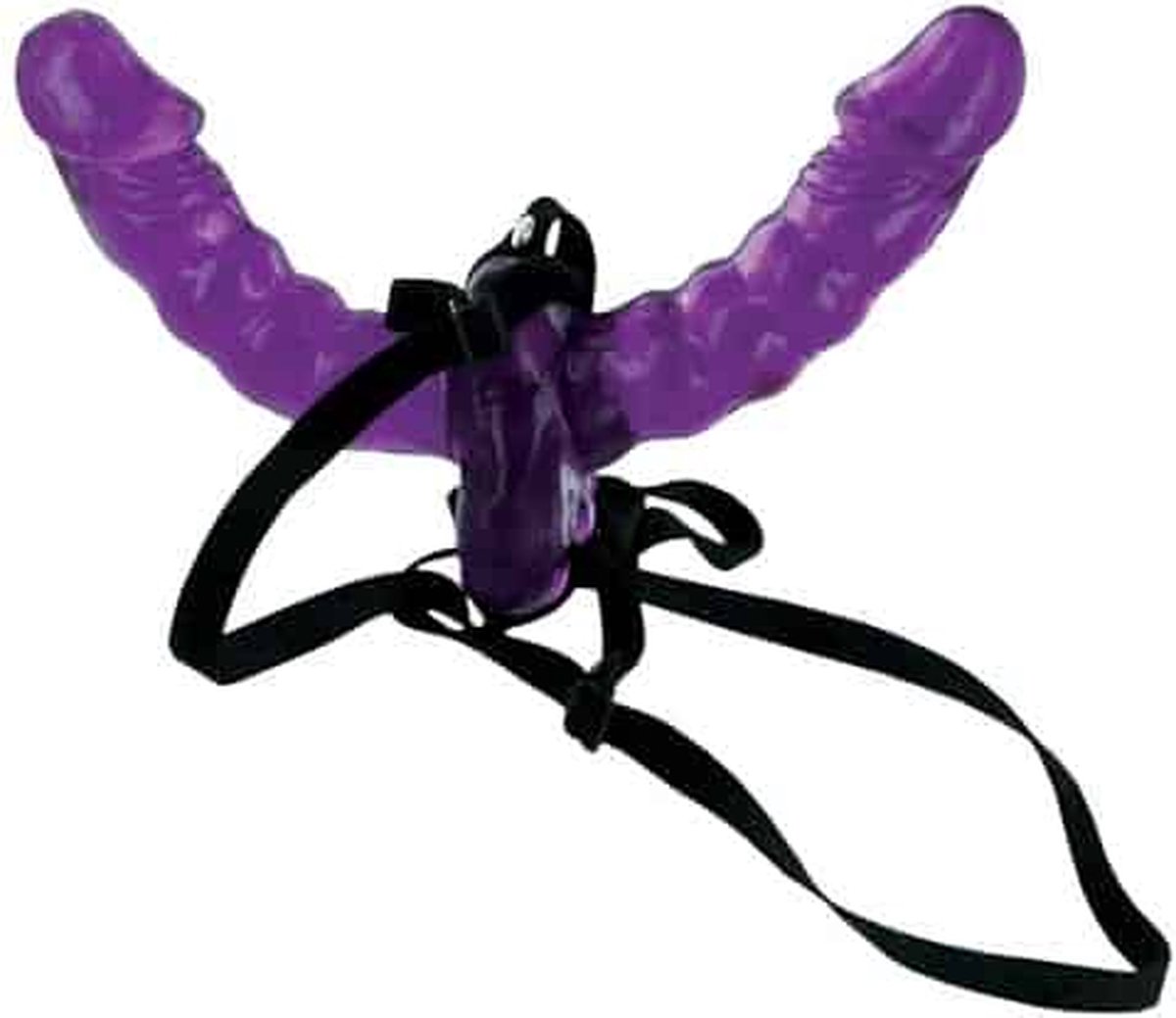 Fetish Fantasies Dubbele Strap-On dildo - Paars