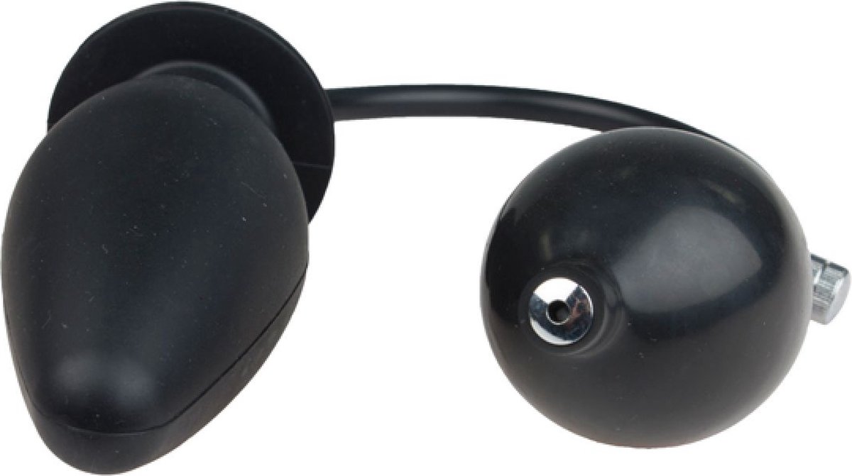 Anal Fantasy Opblaasbare Buttplug - Zwart