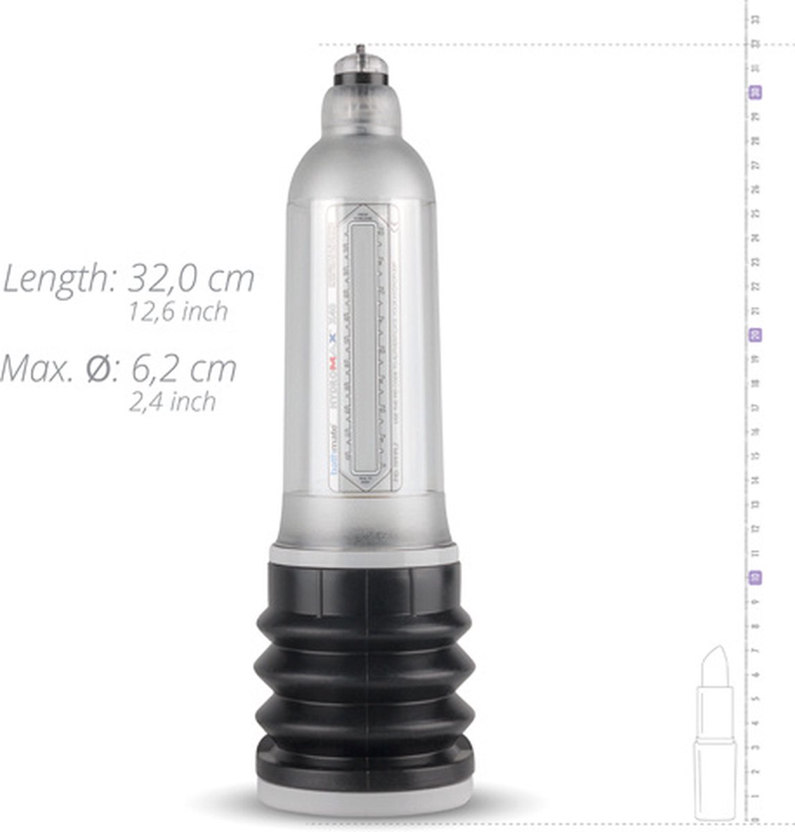 Bathmate Hydromax 9 - Transparant