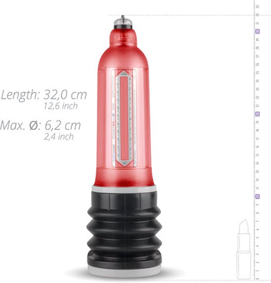 Bathmate Hydromax 9 - - Rood