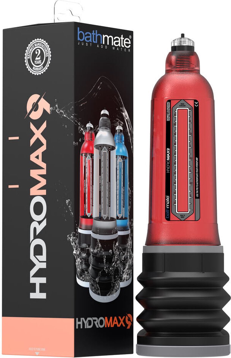 Bathmate Hydromax 9 - - Rood