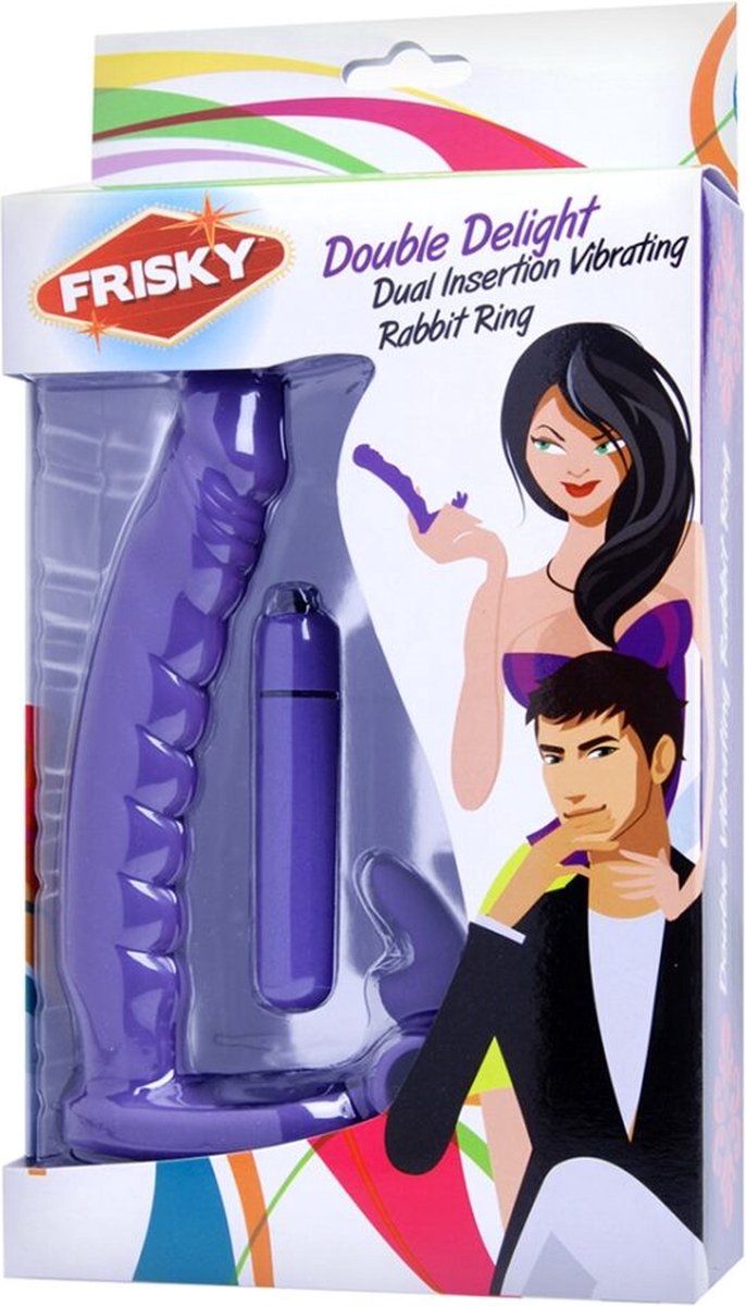 Frisky Vibrerende Penisring Met Vibrator - Paars
