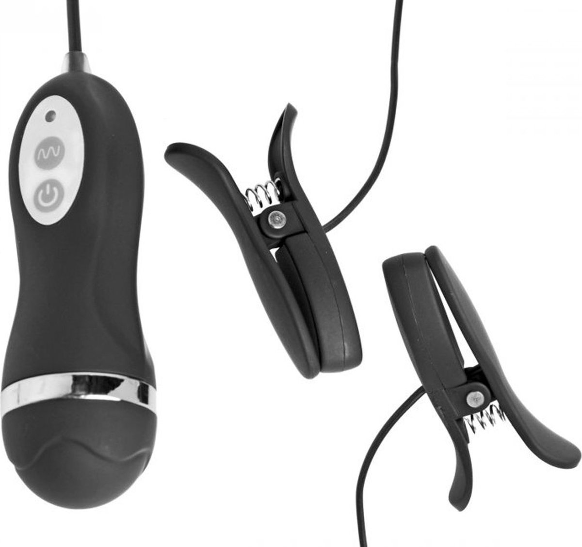Frisky e vibrerende tepelklemmen - Zwart