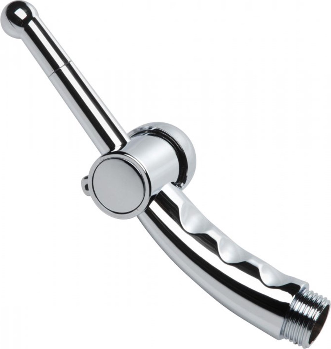 CleanStream Anaal Douche Opzetstuk - Silver