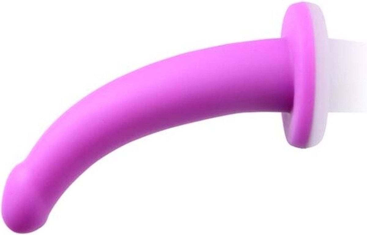 Strap U Navigator G-Spot Voorbinddildo Met Harnas - Roze