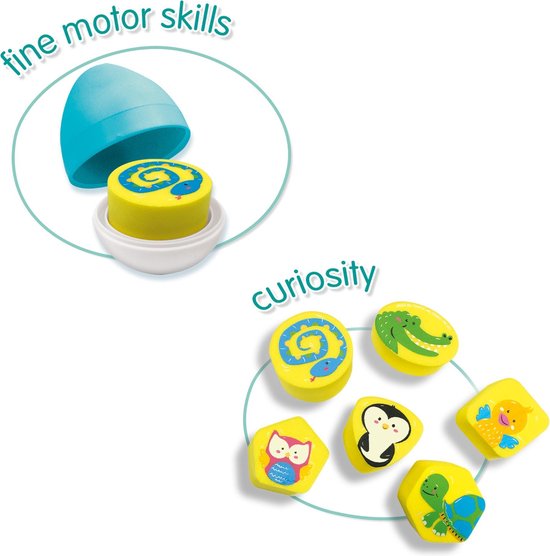 Ses Creative Speel En Leer Eieren Multicolor 6-delig