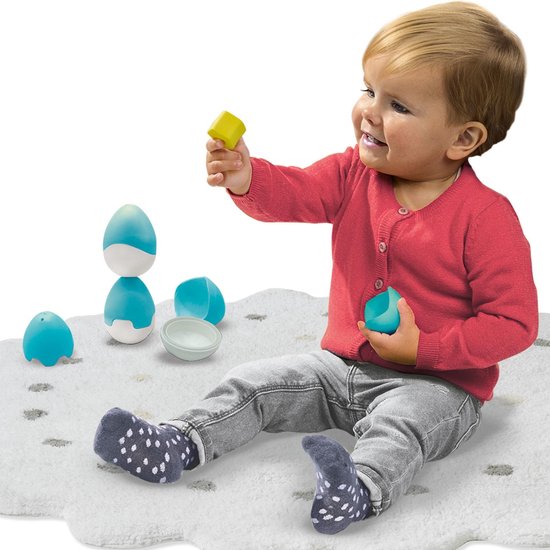 Ses Creative Speel En Leer Eieren Multicolor 6-delig