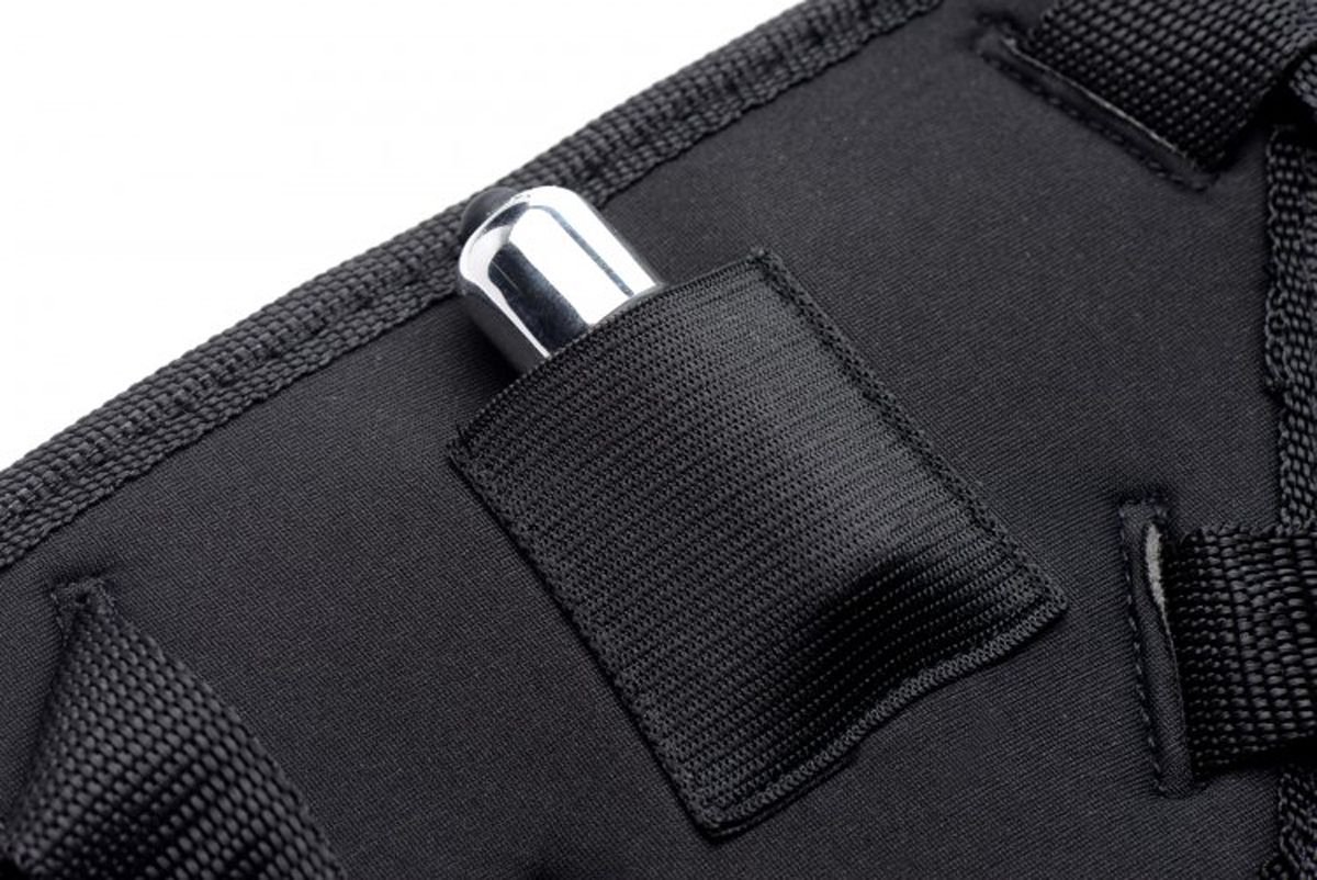 Strap U Double-G Deluxe Vibrerende Strap-On Set - Paars