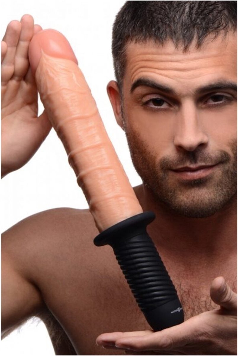 Master Series Onslaught XL Vibrator - Beige