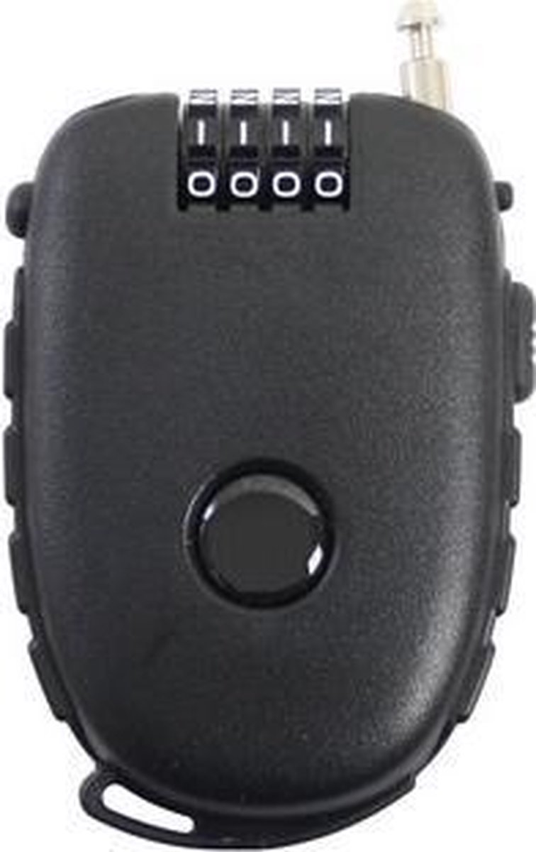 Cycle Tech Kabelslot Cijfercombinatie 900 X 2,4 Mm - Zwart