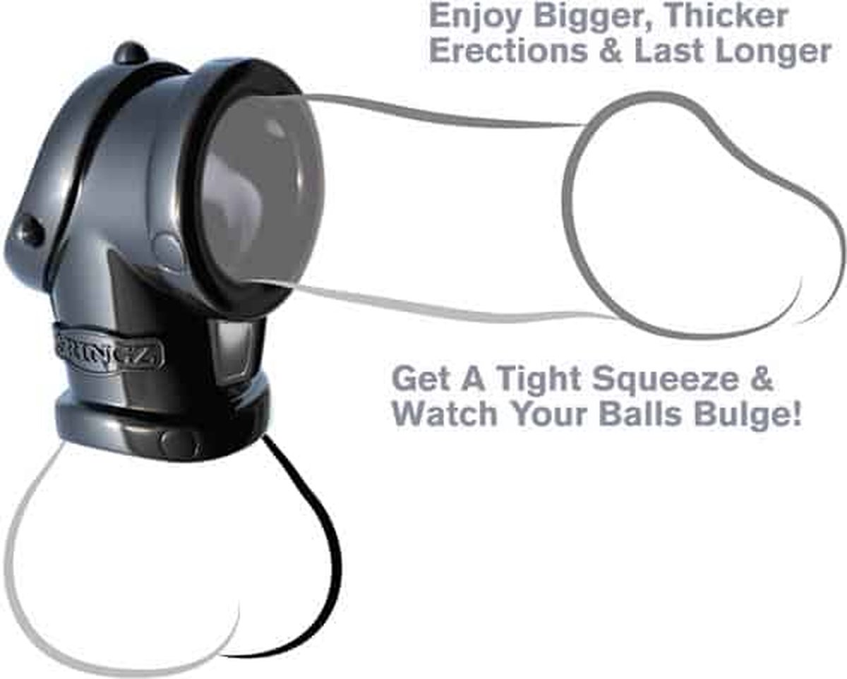 Fantasy C-ringz Cock Pipe & Ballstretcher - Zwart