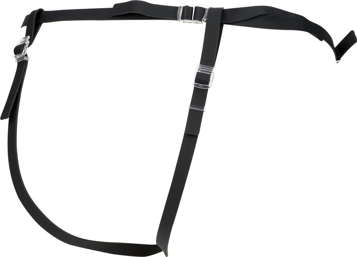 Fetish Fantasies 7" Holle Strap-On - Zwart