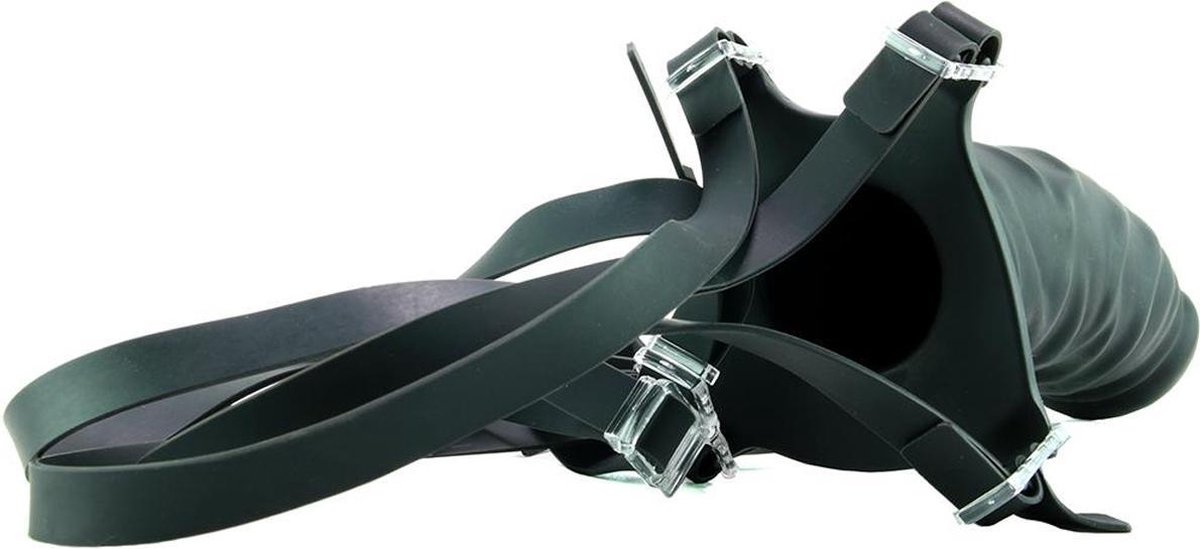 Fetish Fantasies 7" Holle Strap-On - Zwart