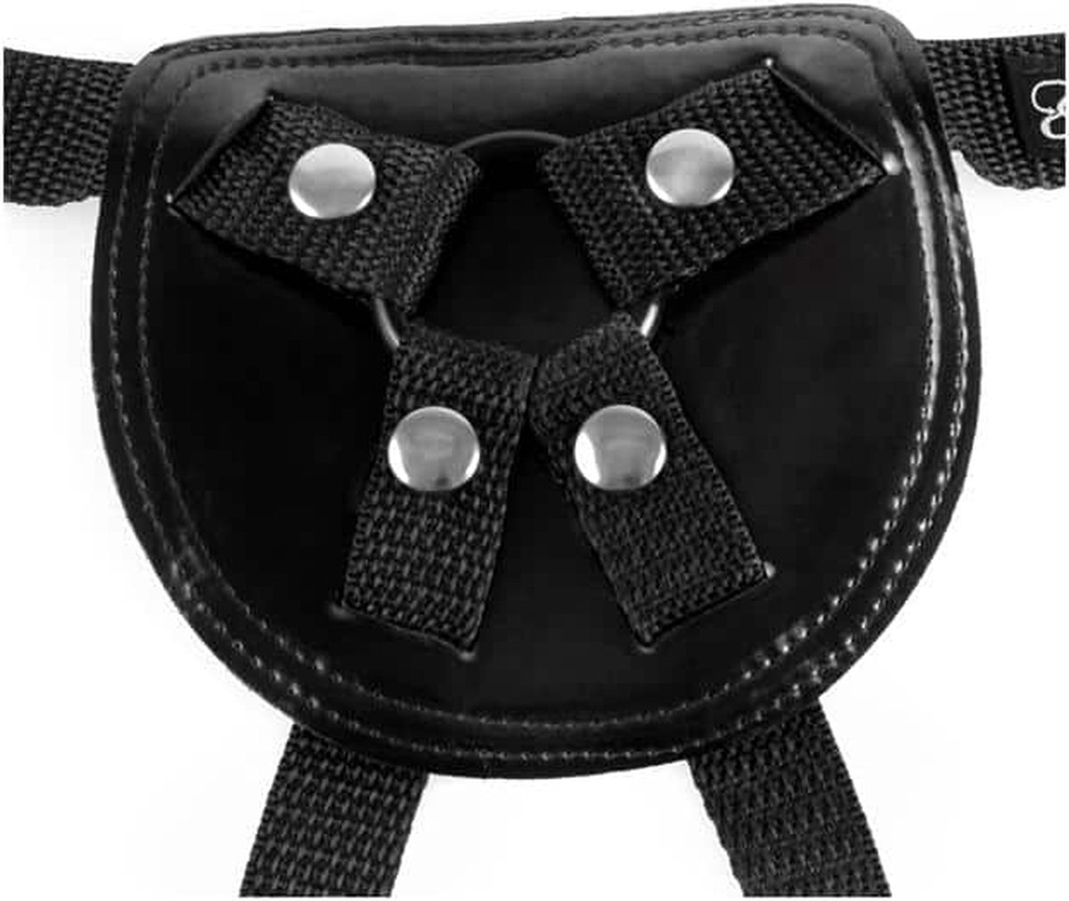 Fetish Fantasies Stay-Put Voorbind Harnas - Zwart