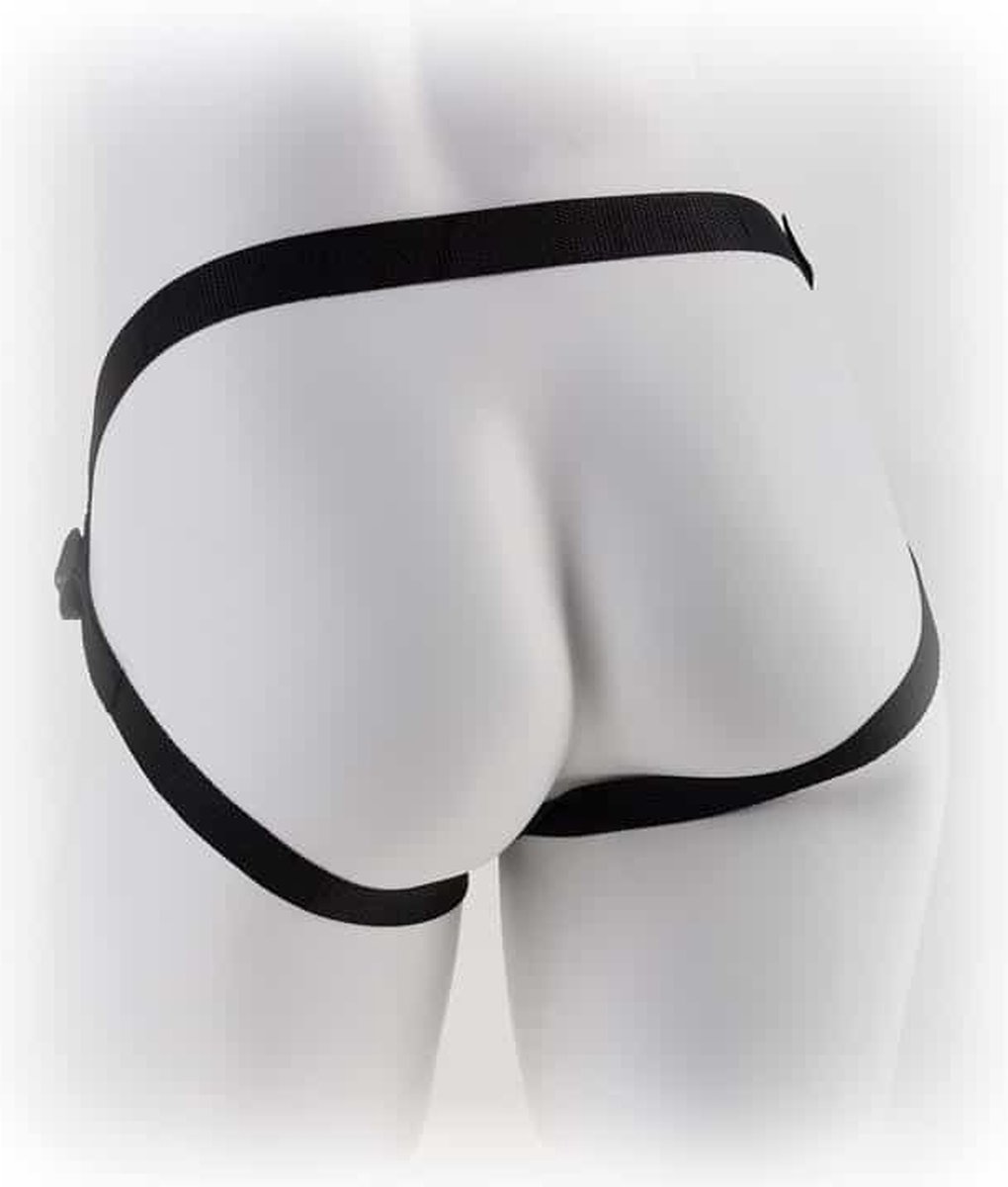 Fetish Fantasies Stay-Put Voorbind Harnas - Zwart