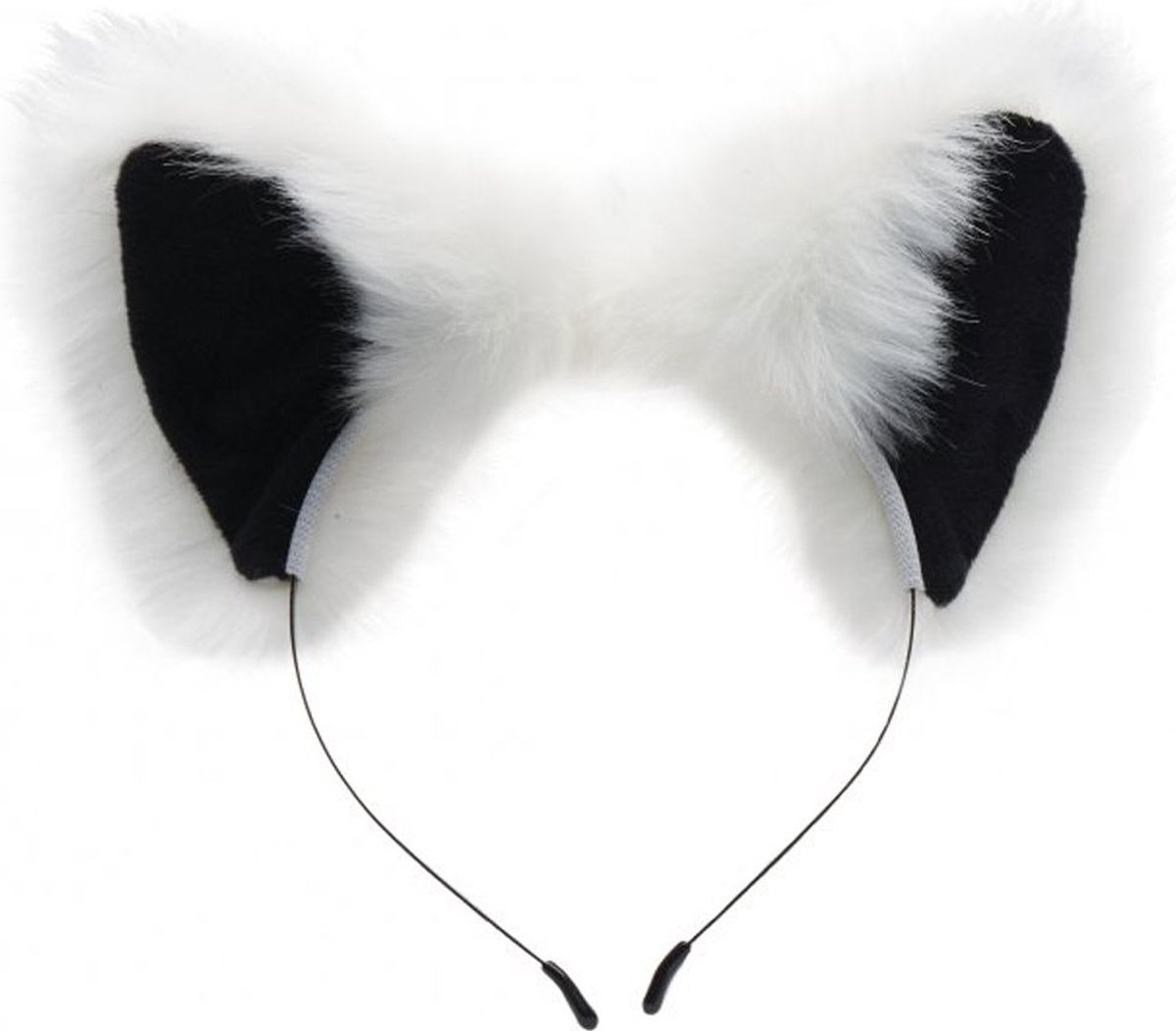 Tailz White Fox Buttplug & Haarband Set