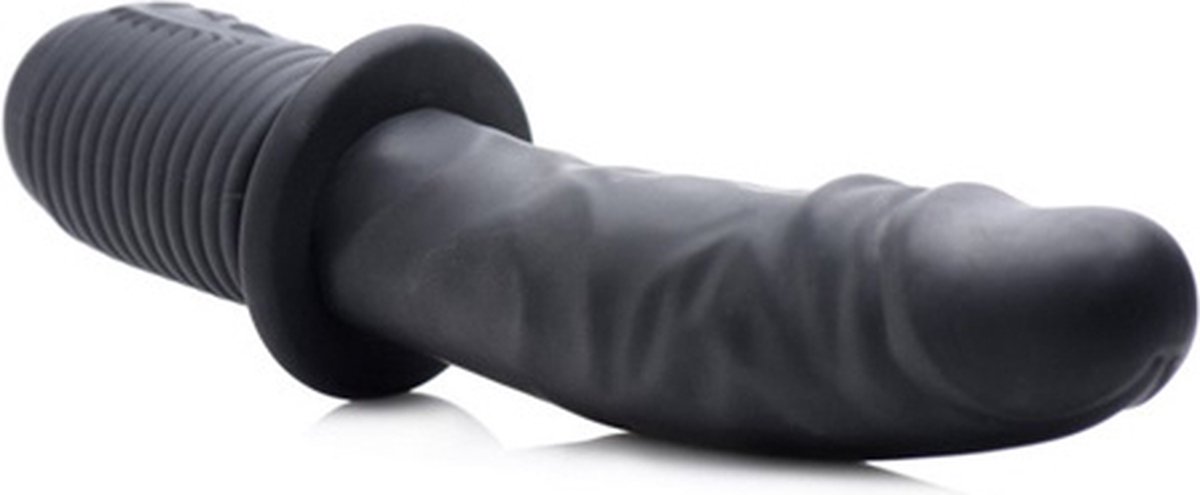 Master Series Power Pounder Dildo - Zwart