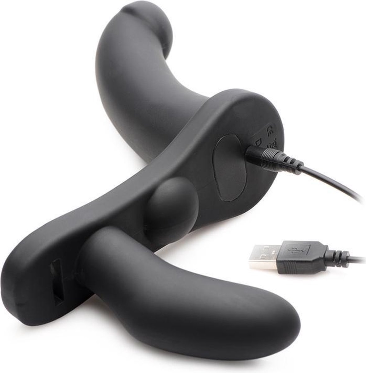 Strap U Double Take - Dubbele Vibrerende Strap-On - - Zwart