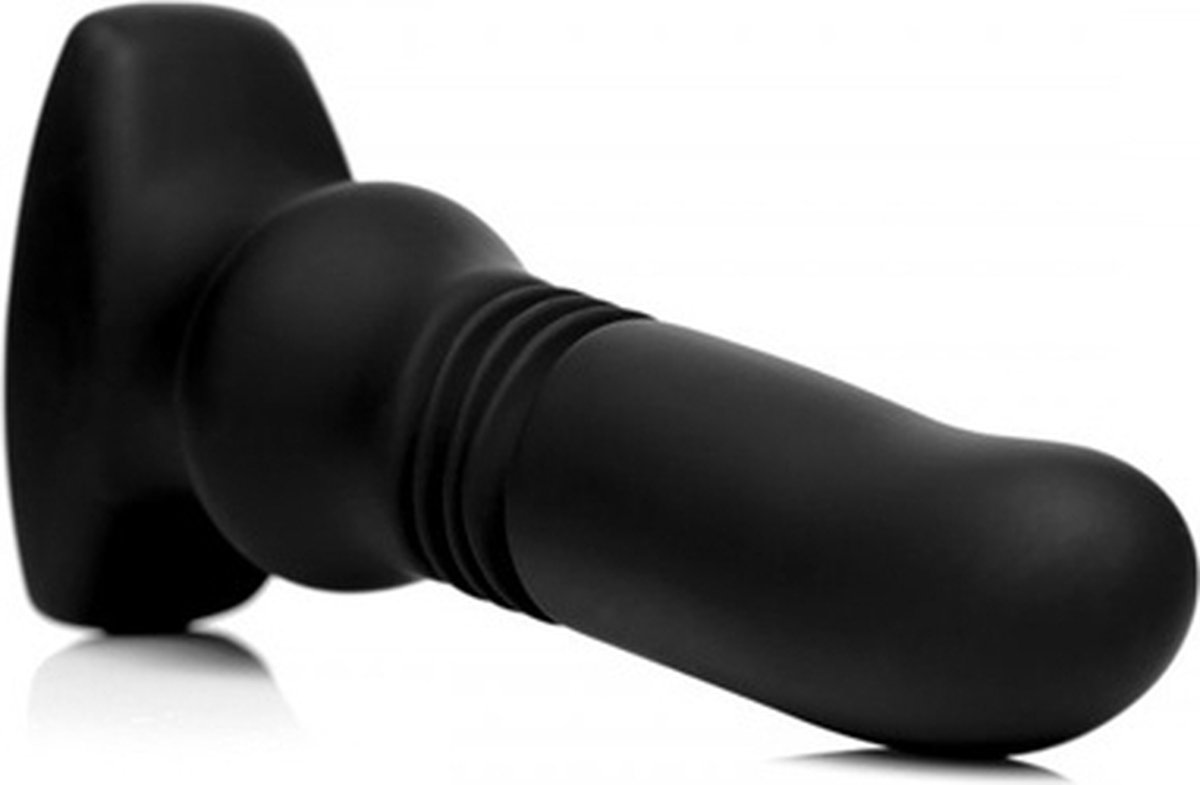 Thunder Plugs Thunderplug Stotende & Vibrerende Prostaat Vibrator - Zwart