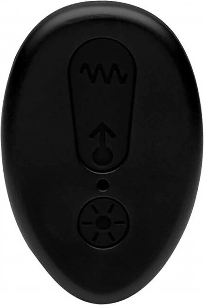Under Control Prostaat Vibrator met Afstandsbediening - Zwart