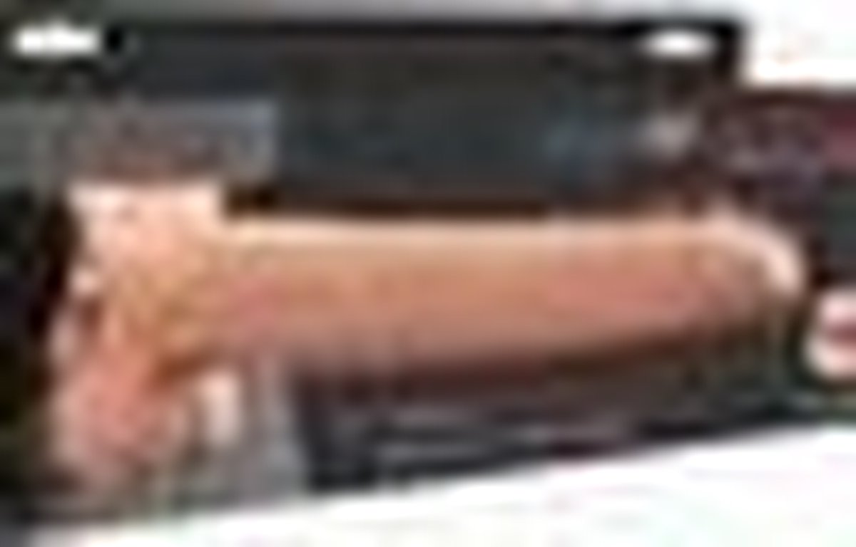 Fetish Fantasies Holle Vibrerende Strap-On 28 cm - Light - Beige