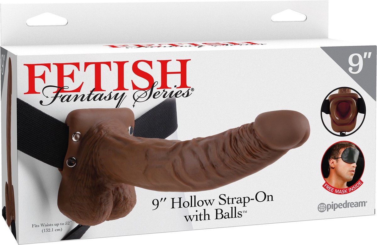 Fetish Fantasies Holle Strap-on Dildo - 24 cm - Beige