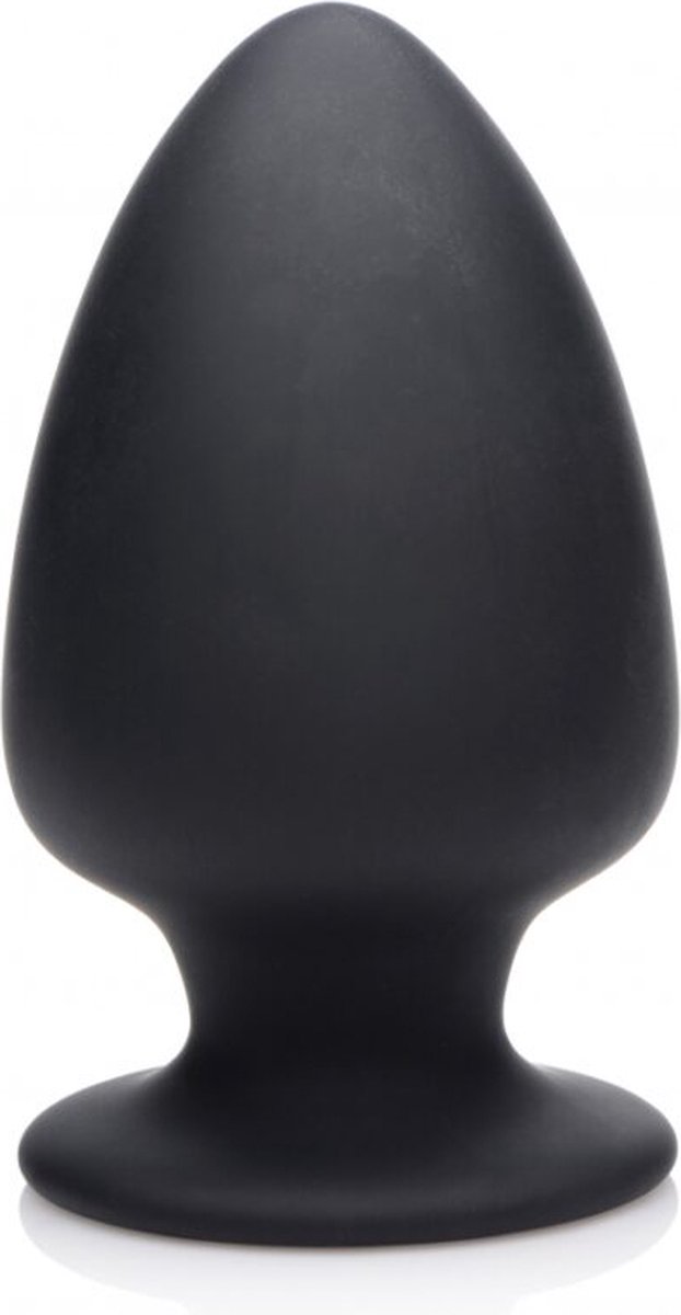 Squeeze-It Buttplug - Large - Zwart