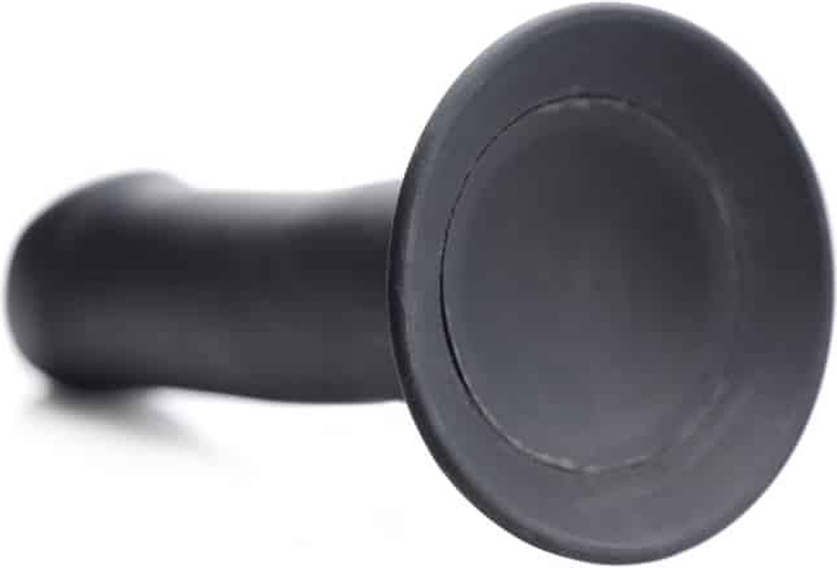 Squeeze-It Phallic Dildo - - Zwart