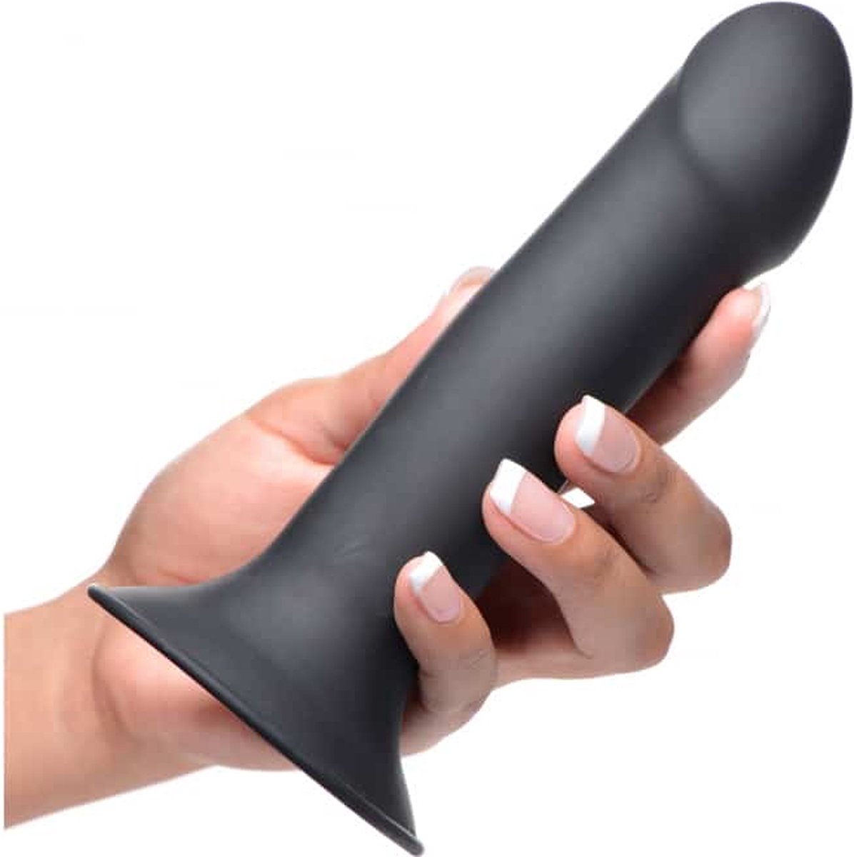 Squeeze-It Phallic Dildo - - Zwart