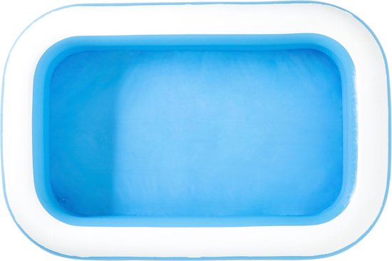 Bestway Opblaasbaar Familiezwembad - Model 54006 - 2-rings - 262x175x51cm - Blauw