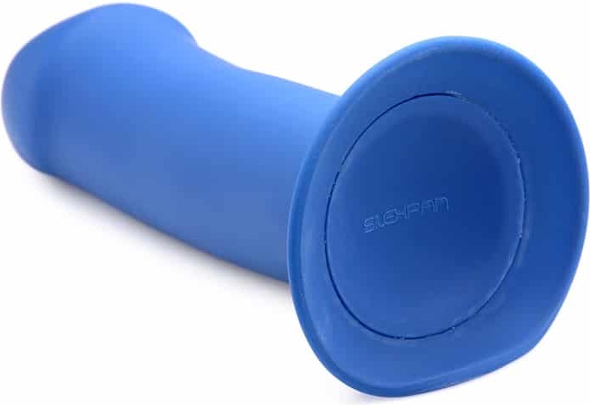 Squeeze-It Buigzame Dikke Dildo - - Blauw