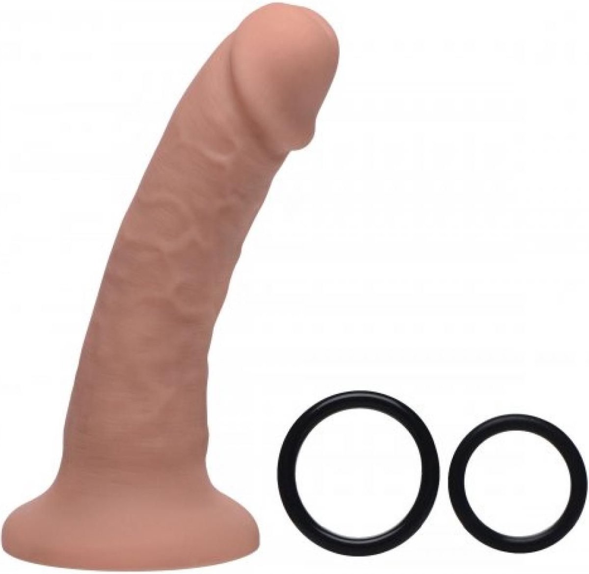 Strap U Brazen Siliconen Dildo Met Harnas - 20 cm