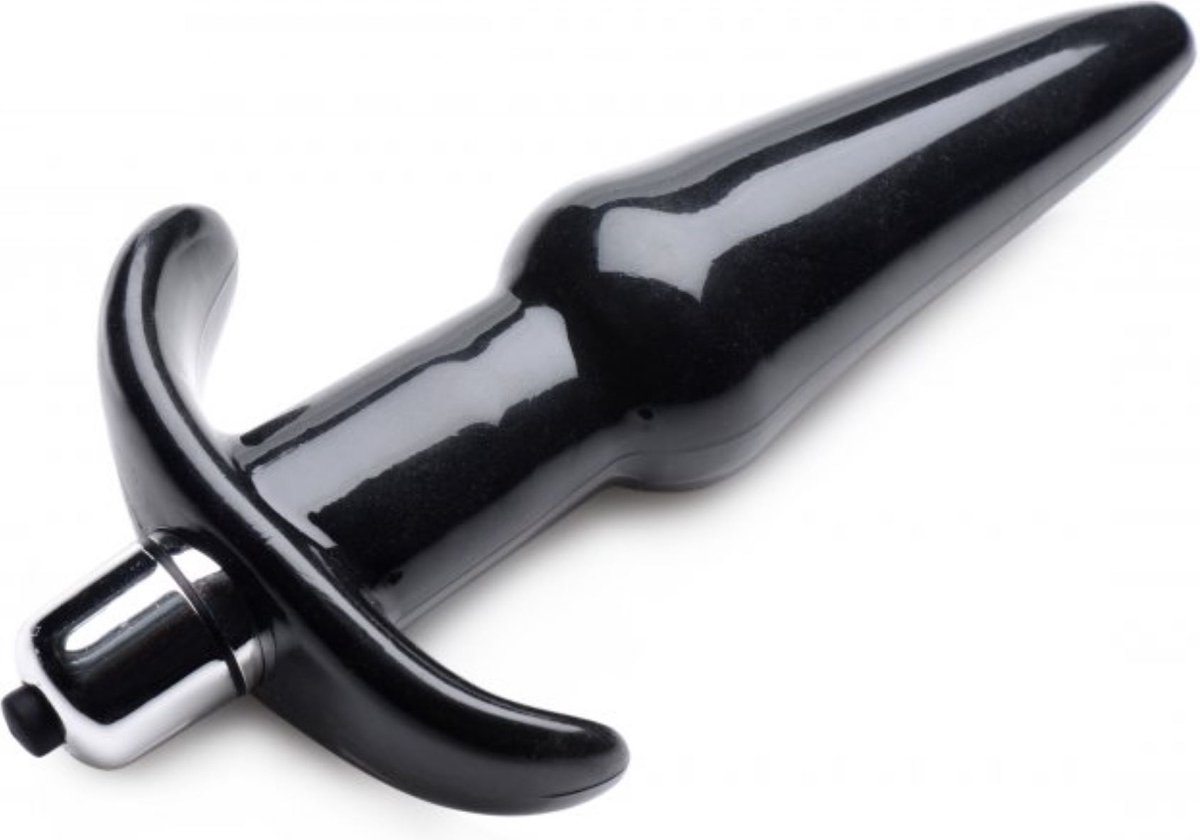 Frisky Smooth Vibrerende Anaalplug - - Zwart